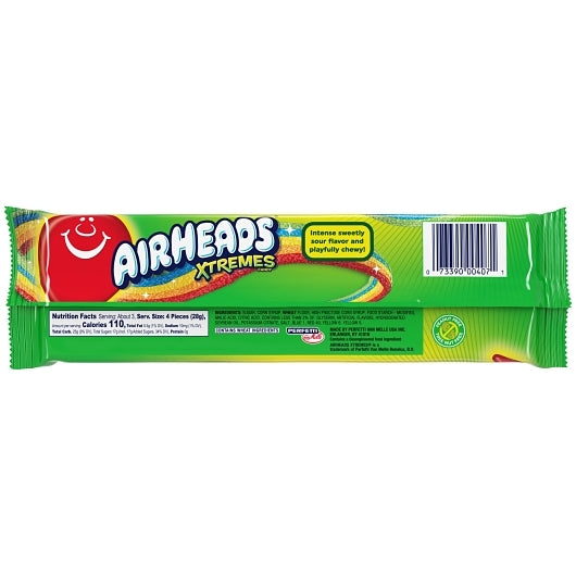 Airheads Rainbow Berry Belt Xtremes, 12 x 12 x 3 oz Case - DOT product image 2