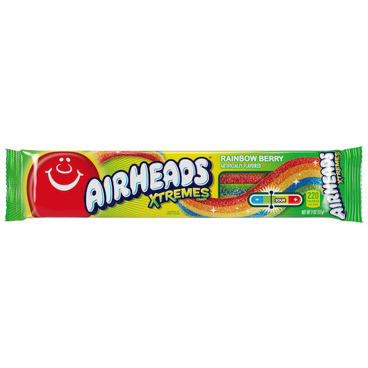 Airheads Xtreme Candy Belts, 12 x 18 x 2 oz Case - Candy & Confections
