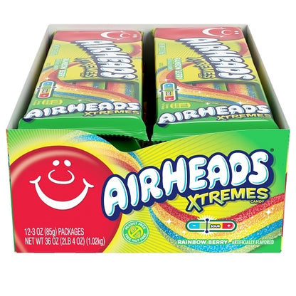 Airheads Rainbow Berry Belt Xtremes, 12 x 12 x 3 oz Case - DOT product image 6