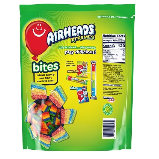 Airheads Xtreme Bites, 4 x 30.4 oz Case - DOT product image 2