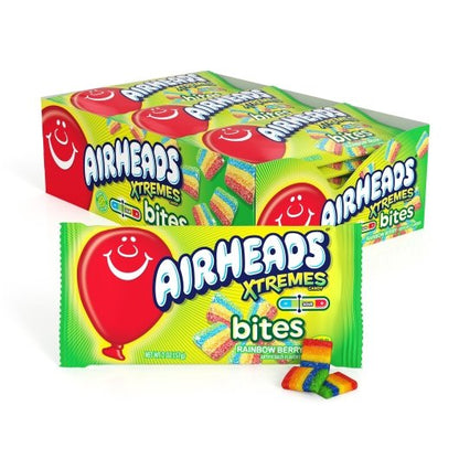Air Heads Xtremes Rainbow Berry Xtremes Bites Gummy Candy, 8 x 18 x 0.125 lb Case - DOT product image 7