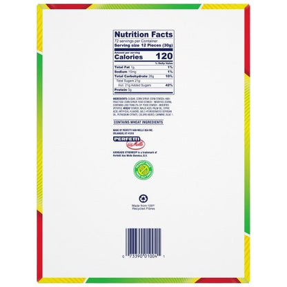 Air Heads Shareable King Size Xtremes Rainbow Berry Bites Share Pack, 8 x 18 x 4 oz Case - DOT product image 3