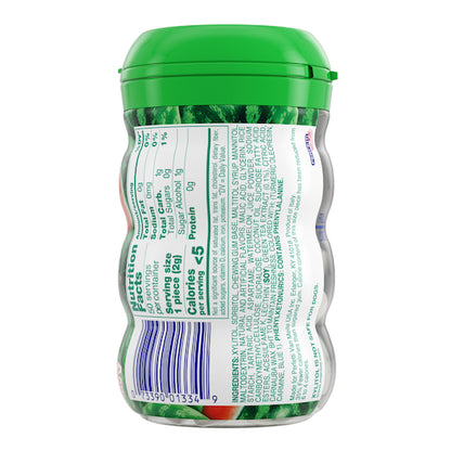 Mentos Sugar Free Pure Fresh Gum Watermelon Curvy Bottle, 6 x 6 x 50 PC Case - Candy & Confections