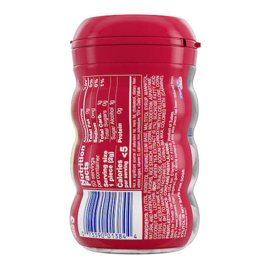 Mentos Sugar Free Pure Fresh Cinnamon Gum Curvy Bottle, 6 x 6 x 50 PC Case - DOT product image 5