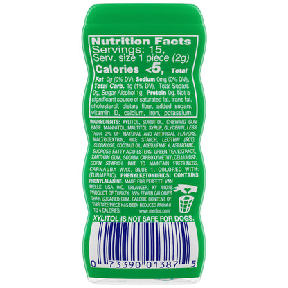 Mentos Sugar Free Pure Fresh Spearmint Gum, 12 x 10 x 15 PC Case - DOT product image 6