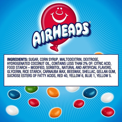 Airheads Original Fruit Bites, 8 x 18 x 2 oz Case - Candy & Confections