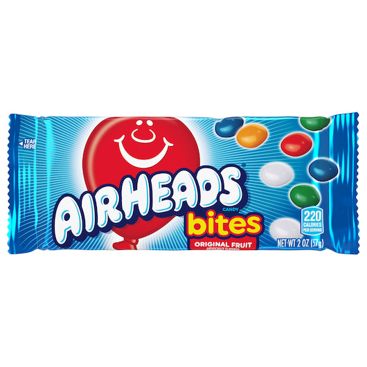 Airheads Original Fruit Bites, 8 x 18 x 2 oz Case - Candy & Confections