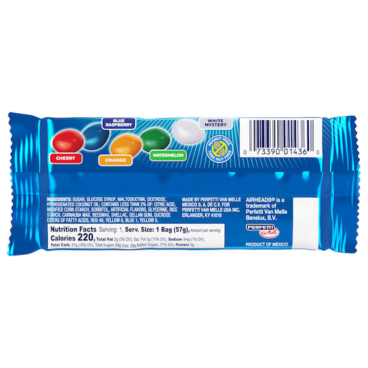 Airheads Original Fruit Bites, 8 x 18 x 2 oz Case - DOT product image 2