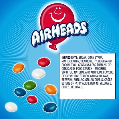 Airheads Original Fruit Bites, 12 x 9 oz Case - Candy & Confections