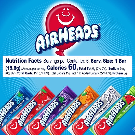 Airheads Theater Box Shipper, 12 x 3.3 oz Case - DOT product image 3