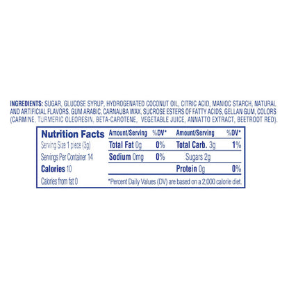 Mentos RAINBOW ROLL VERTICAL SHOWBOX, 24 x 15 x 1.32 oz Case - DOT product image 5