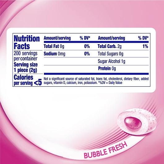 Mentos Gum Curvy, 6 x 3.53 oz Case - Candy & Confections - image 2