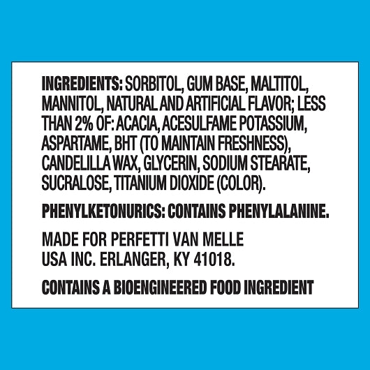 Trident Sugar Free White Peppermint Gum, 20 x 48 ct Case - Candy & Confections