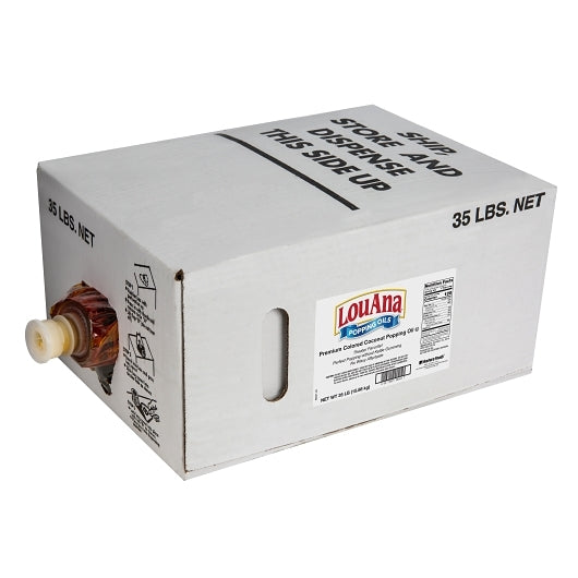 LouAna Oil Louana Coconut Popcorn Bag In Box, 1 x 35 lb Case - DOT product image 5
