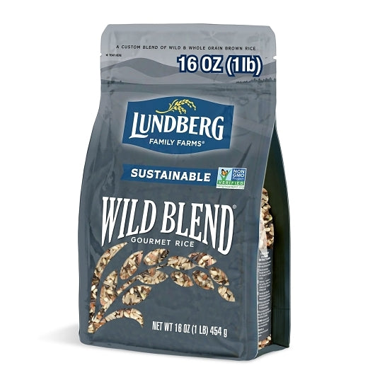 Lundberg Family Farms Wild Blend Rice, 6 x 16 oz Case - Rice & Grains