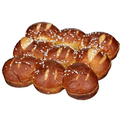King's Hawaiian Pretzel Slider Bun, 8 x 11 oz Case - Breads, Rolls & Buns - image 2