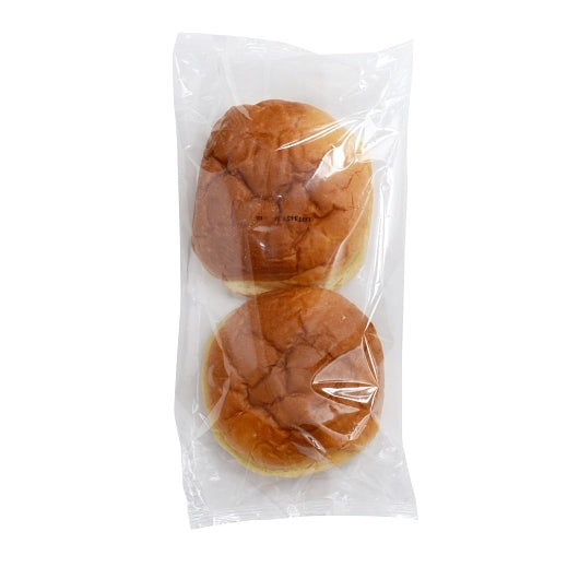 King's Hawaiian 4 Inch Savory Butter Little Island Bun, 1 x 10.875 lb Case - Breads, Rolls & Buns