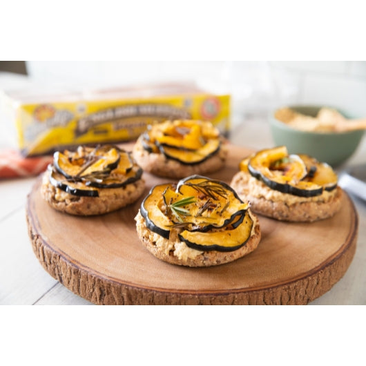 Food For Life ORGANIC EZEKIEL 4:9 SPROUTED GRAIN FLAX ENGLISH MUFFIN, 6 x 16 oz Case - DOT product image 5