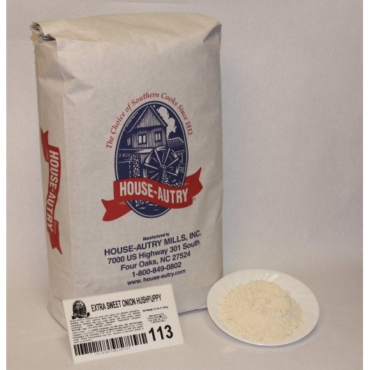 House Autry Extra Sweet Onion Hushpuppy Batter Mix, 1 x 25 lb Case - DOT product image 2