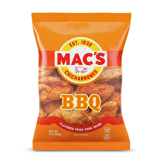 Mac's Bbq Pork Skins, 12 x 3 oz Case - Meat, Poultry & Seafood - image 2
