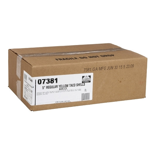 Mission Foods 5 Inch Yellow Taco Shells, 8 x 25 ct Case - DOT product image 8