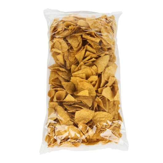 Mission Foods Yellow Triangle Tortilla Chips, 6 x 2 lb Case - Snacks