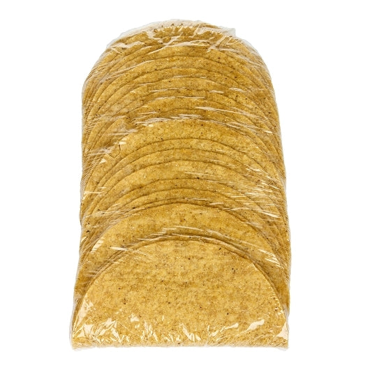 Mission Foods 7 Inch Large Yellow Taco Shells, 8 x 25 ct Case - Frozen Snacks & Appetizers