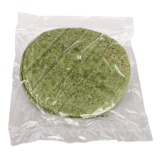 Mission Foods 12 Inch Spinach Herb Wraps, 6 x 12 ct Case - Spices Seasonings