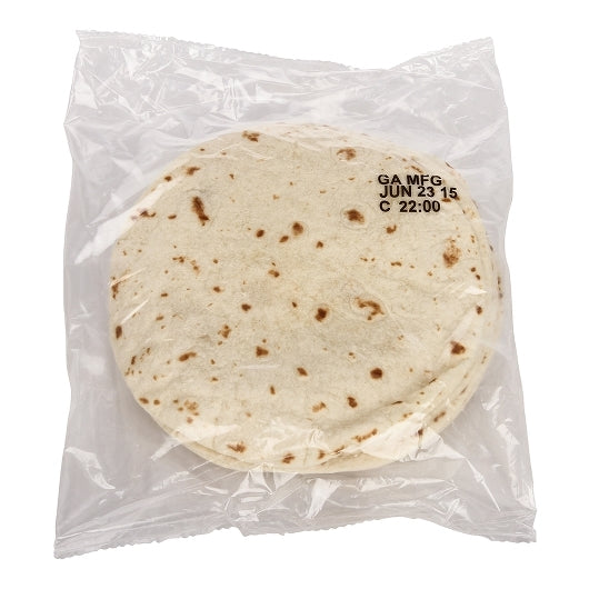 Mission Foods 6 Inch Heat Pressed Tortilla, 24 x 12 ct Case - Breads, Rolls & Buns