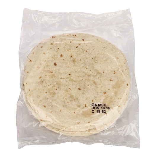 Mission Foods 8 Inch Heat Pressed Flour Tortillas, 24 x 12 ct Case - Pantry Ingredients