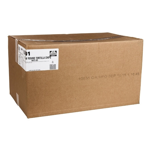 Mission Foods Yellow Round Tortilla Chips, 48 x 3 oz Case - DOT product image 8