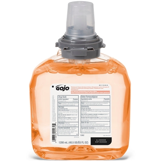 Gojo Premium Antibacterial Foam Handwash Refill, 2 x 1 ct Case - Cleaners & Sanitizers