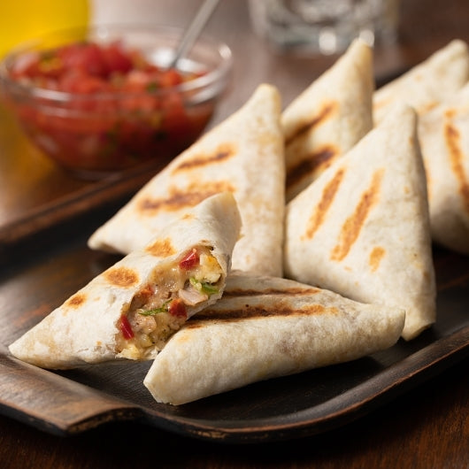 Maple Leaf Farm Ready to Cook Duck Quesadilla, 4 x 25 x 1.5 oz Case - DOT product image 4