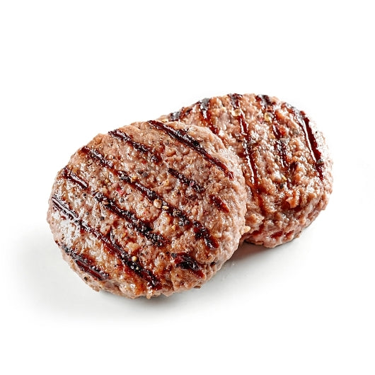Texas Chili Company Fully Cooked Charbroiled Beef Patty, 1 x 40 x 4 oz Case - Frozen Meat & Seafood