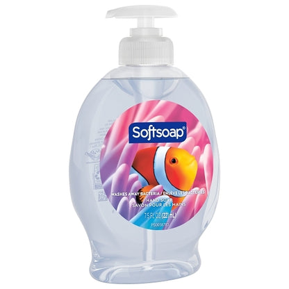 Softsoap Aquarium Liquid Hand Soap, 6 x 7.5 oz Case - Alternate product angle or state