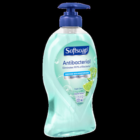 Softsoap Fresh Citrus Antibacterial Liquid Hand Soap, 6 x 11.25 fl oz Case - Cleaners & Sanitizers