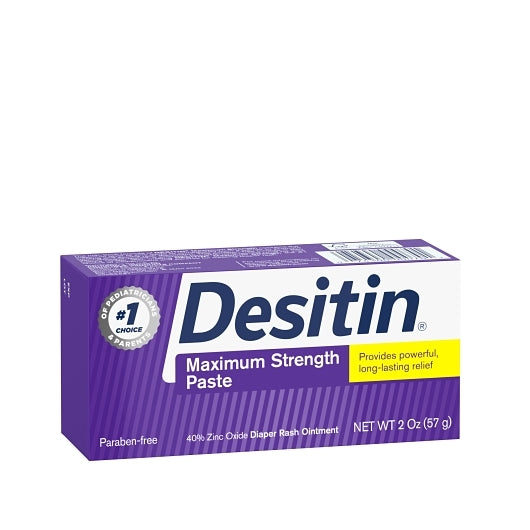 Desitin Maximum Strength Diaper Rash Paste, 6 x 6 x 2 oz Case - DOT product image 3