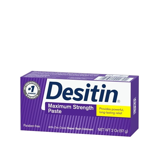 Desitin Maximum Strength Diaper Rash Paste, 6 x 6 x 2 oz Case - DOT product image 7