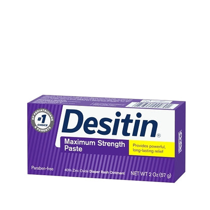 Desitin Maximum Strength Diaper Rash Paste, 6 x 6 x 2 oz Case - DOT product image 7