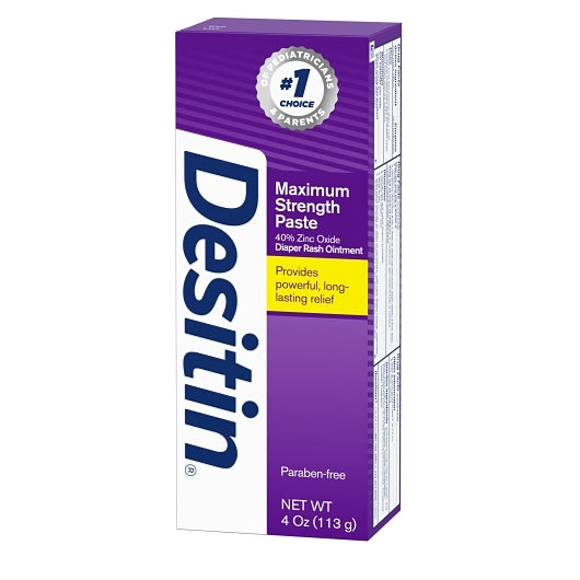 Desitin Maximum Strength Diaper Rash Ointment Cream, 6 x 6 x 4 oz Case - DOT product image 8