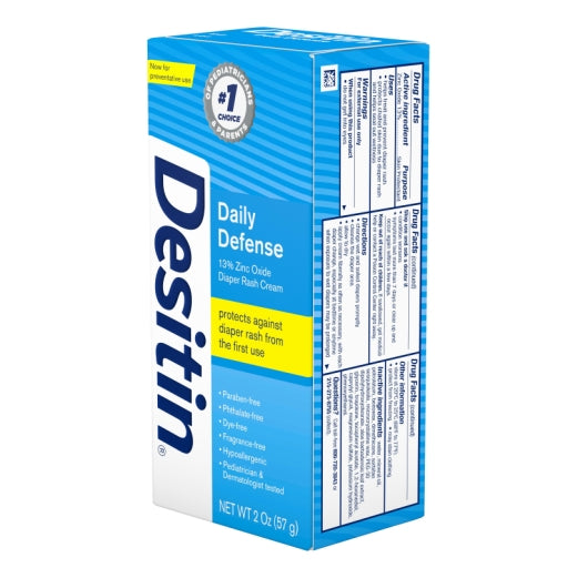 Desitin Rapid Relief Diaper Rash Cream, 6 x 6 x 2 oz Case - DOT product image 7