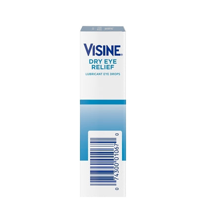 Visine Dry Eye Relief, 12 x 3 x 0.5 fl oz Case - DOT product image 5