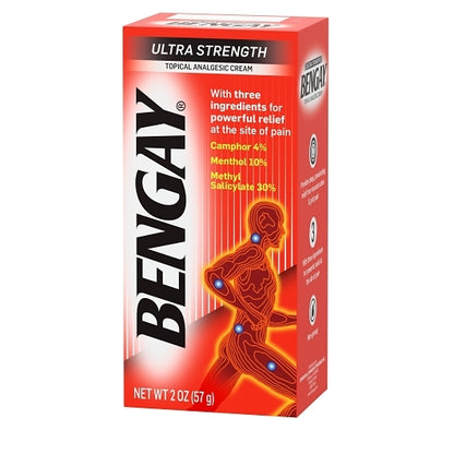 Bengay Ultra Strength Cream, 6 x 6 x 2 oz Case - Alternate product angle or state