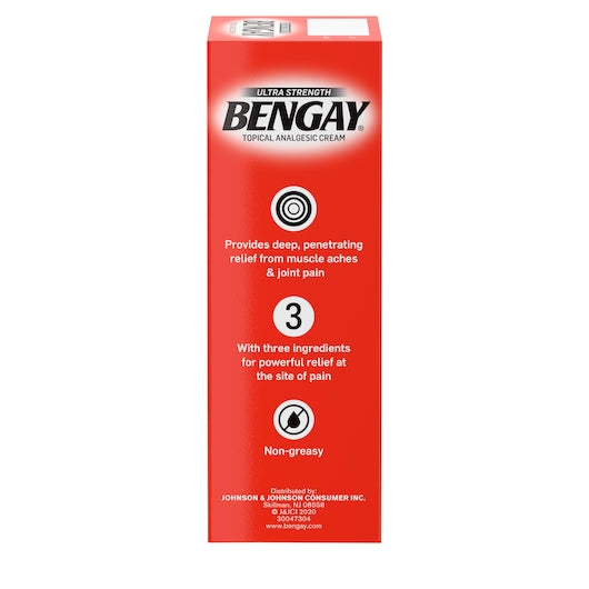 Bengay Ultra Strength Cream, 6 x 6 x 2 oz Case - Alternate product angle or state