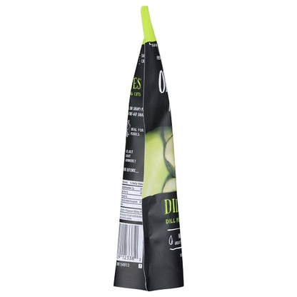 Oh Snap Dilly Dill Dilly Bites Snacking Cuts Pickle Chip Single Serve Pouch, 12 x 3.25 oz Case - DOT product image 7