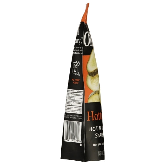 Oh Snap Pickling Fat Free Gluten Free Hottie Bites Snacking Pickle Chip Single Serve Pouch, 12 x 3.25 oz Case - DOT product image 3