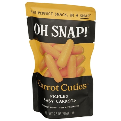 OH Snap Carrot Cuties Pickled Baby Carrots, 12 x 2.5 oz Case - DOT product image 6