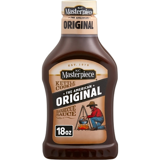 Kc Masterpiece Original Bbq Sauce Bottle, 6 x 18 oz Case - DOT product image 2