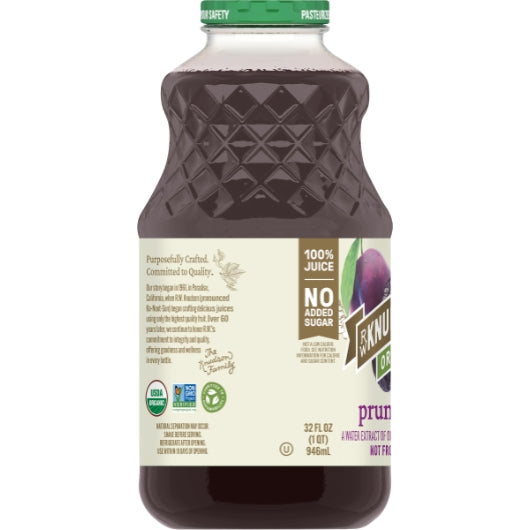 RW Knudsen Organic Prune, 6 x 32 fl oz Case - Juices - image 2