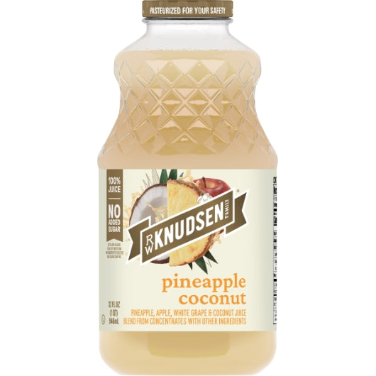 RW Knudsen Pineapple Coconut, 6 x 32 fl oz Case - Juices